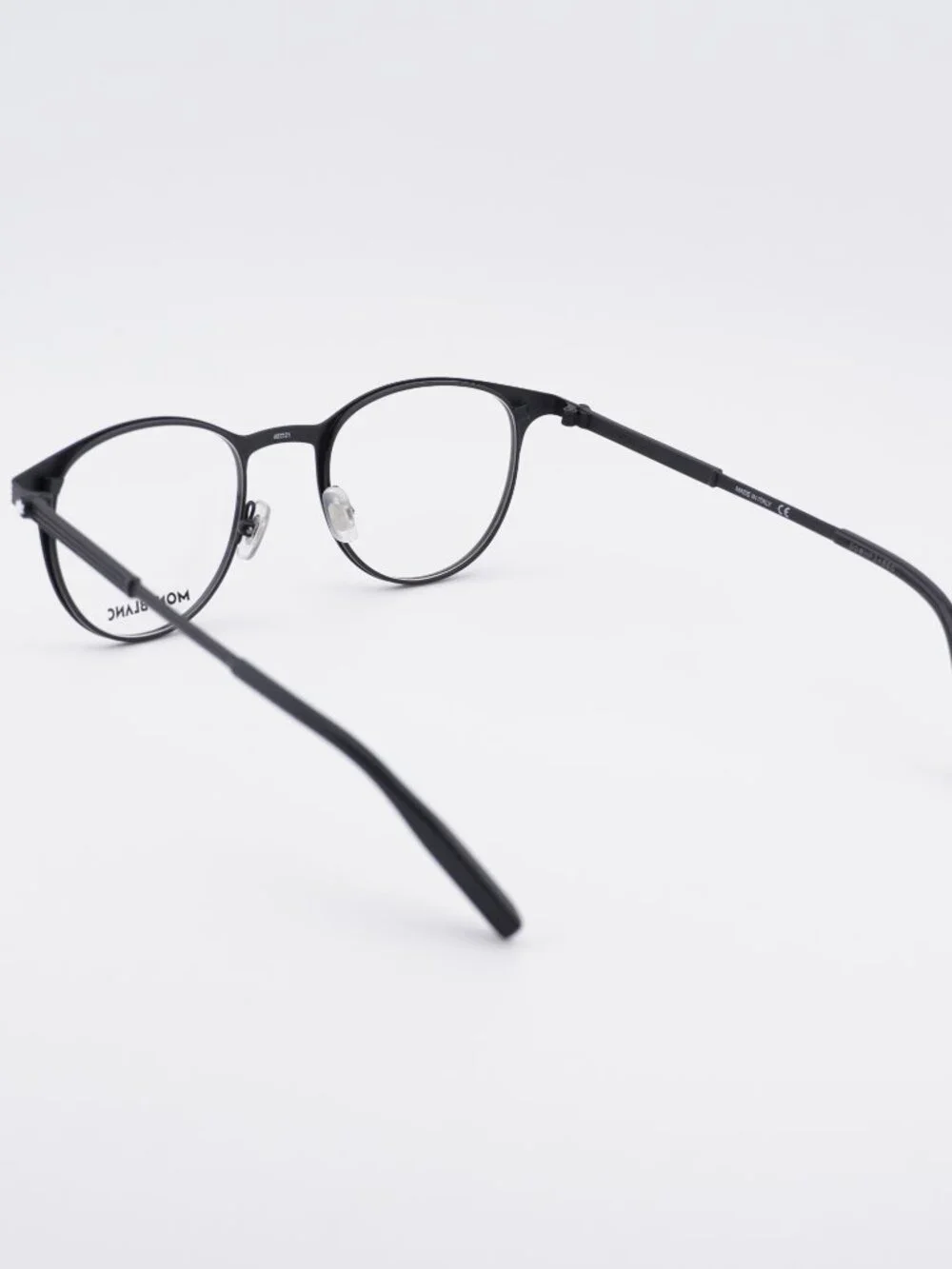 Montblanc MB0095O 001 Unisex Eyeglasses Black 48mm Square Frame